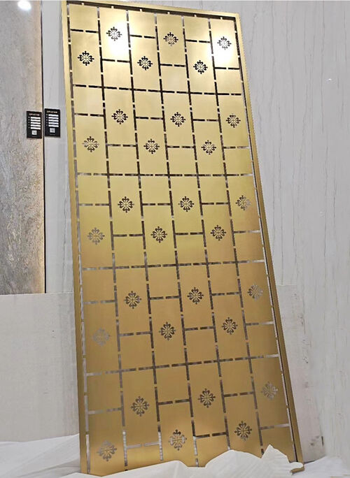 最新の企業 ソリューションについて 高級ホテルのステンレスステールスクリーンのカスタマイズ