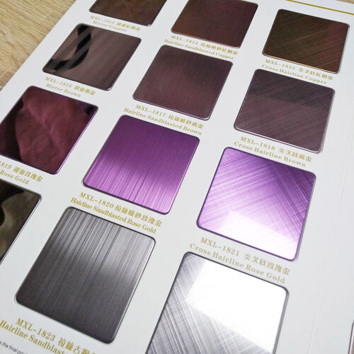 最新の企業 ソリューションについて 高級建築のカーテン壁における色彩の不oxidable鋼板の適用