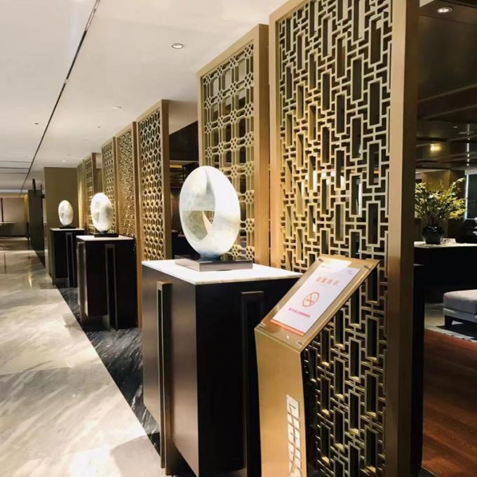 室内 工場 パーソナライズ可能な部屋分隔器 中部 リビング メタル 部屋分隔器 ステンレス スチール スクリーン & 部屋分隔器 5