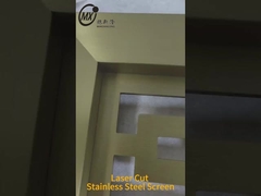 レーザー切断不?? 鋼のスクリーンサンプル