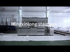 ステンレス鋼 BBQ 屋外キッチンキャビネット