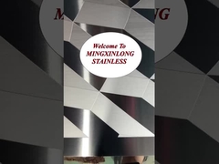 ステンレス・スチール・シートのエッチング