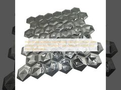 壁と床の装飾のためのカスタム サイズと複数の色のオプションを備えた高級ステンレス鋼モザイク タイル 304 316 201