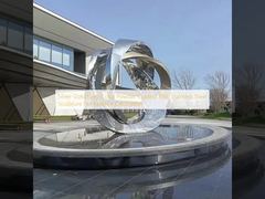 銀色の金灰色の粉は外装装飾のための 316L ステンレス鋼の彫刻に塗られました