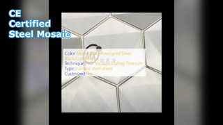 ステンレス鋼モザイク輸出品質 CE 認定