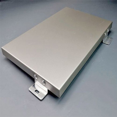 20mm SS304 Metal Honeycomb Panel Hairline Brushed Beadblasting Aluminum Backside For Ceiling