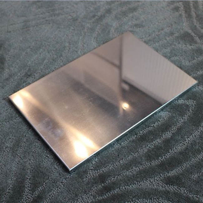 20mm SS304 Metal Honeycomb Panel Hairline Brushed Beadblasting Aluminum Backside For Ceiling