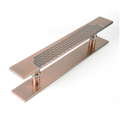 お買い得 愛骨董品の青銅色のヘアライン終わりを刻む注文のアルミ合金のドア ハンドル オンライン