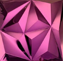 お買い得 300×300MMのステンレス鋼のモザイク・タイルのすみれ色のピンクのステレオの背景のレンガ壁の装飾 オンライン