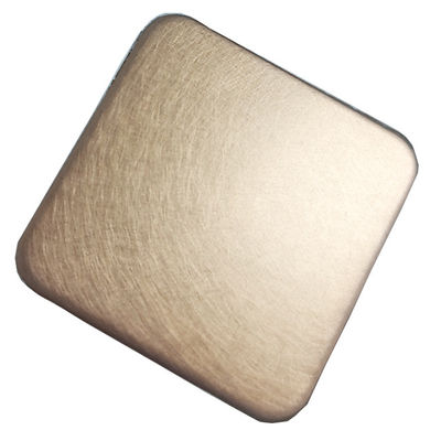 良い値段 300人のシリーズ振動銅の製造業者の直売の装飾的なステンレス鋼 カスタマイズされた色シート オンライン