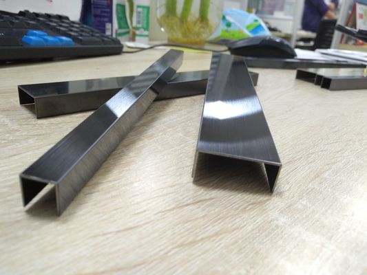 お買い得 ゴールド・トリム 家具 ステンレス・スティール エッジ トリム ストライプ ヘアライン AFP オンライン