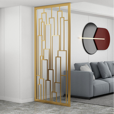 Iron Screen Living Room Office Metal Partition Wall Stainless Steel Grille Decorative Baffle