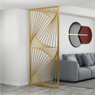 Iron Screen Living Room Office Metal Partition Wall Stainless Steel Grille Decorative Baffle