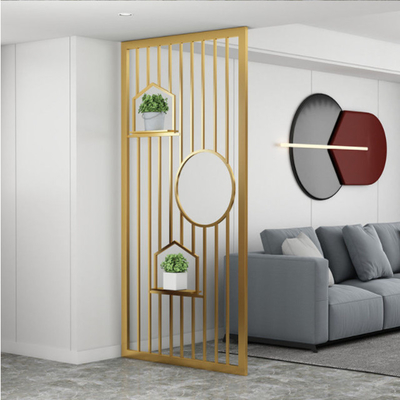 Iron Screen Living Room Office Metal Partition Wall Stainless Steel Grille Decorative Baffle