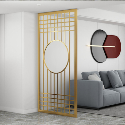 Iron Screen Living Room Office Metal Partition Wall Stainless Steel Grille Decorative Baffle