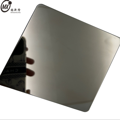 Dark Black Stainless Steel Sheets Price Inox Mirror Surface PVD Coating 304 Color Stainless Steel Sheets