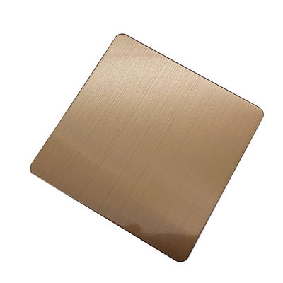 お買い得 ヘアライン ミラー ポーリング コーヒー カラー 1mm 厚さ 304 または 201 ステンレス 鋼 オンライン