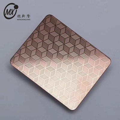304 Color Violet Purple Embossed Stainless Steel Sheet Panel For Wall Interior Design