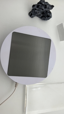 Colored Stainless Steel  Sheet Black HL Mirror 8K Vibration PVD Coating Color Oven Black Color At Stock