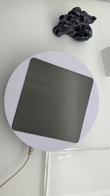 Colored Stainless Steel  Sheet Black HL Mirror 8K Vibration PVD Coating Color Oven Black Color At Stock