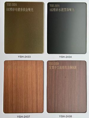 良い値段 ステンレス・スチール・シート 304 デザイン カーテン・ウォール ハンドレール エレベーター 装飾 デザイン 政府 プロジェクト ホテルの改装 オンライン