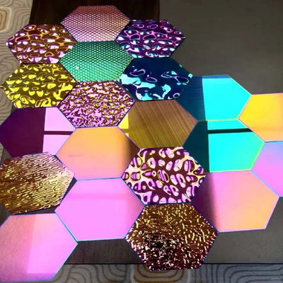 良い値段 5つ星のホテルのインテリアの装飾のための色不毛鋼板 オンライン