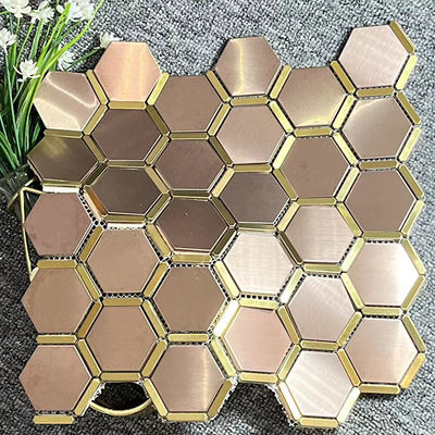 良い値段 GB/JIS/AISI/DIN/SUS 標準 不同鋼のモザイクタイル オンライン