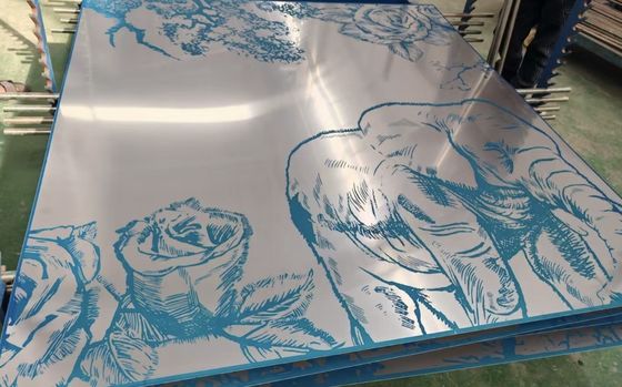 お買い得 201 304 316 異なるパターン エッチング表面 PVDコーティング ステンレス鋼板 ホテル ショップ 壁装飾 オンライン