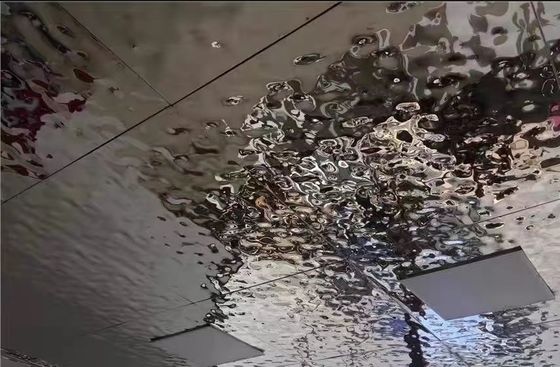 お買い得 シルバー 多色 316L 1.2MM 厚さ 鏡 波 水 波 ステンレス ステンレス パネル 蜂蜜 オンライン