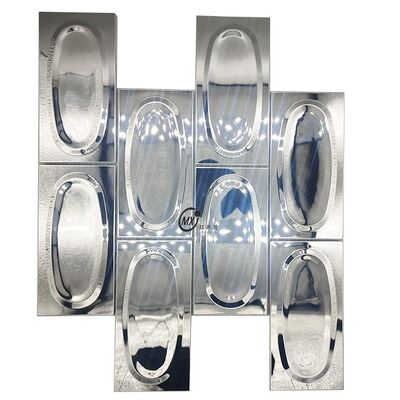 良い値段 High Quality  300x300mm  Sliver  Mirror Stainless Steel Mosaic Tiles For Interior And Exterior Wall  Decoration オンライン