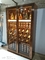201のステンレス鋼のワインのキャビネットは温度調整された贅沢なライトが付いている棚を表示する