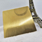 反指紋PVDミラーの金のステンレス鋼 シートのあや織りの刷毛引き仕上げ
