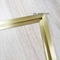 ステンレス鋼のトリムに砂を吹き付けるZrの黄銅は装飾的な家具のための0.4mmを除去する