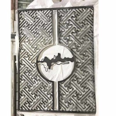 お買い得 バッフル壁のためのヘアラインによってブラシをかけられるミラー私用スペース ステンレス鋼 スクリーンの仕切り オンライン