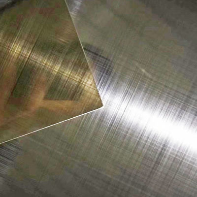 お買い得 304 シルバー ゴールド カラー クロスハイルライン ブラシ 仕上げ ステンレス 鋼板 アンチ 指紋 オンライン