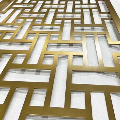 お買い得 黒い骨董品のローズの金のヘアラインNO4は青銅色型分けられた私用スペース ステンレス鋼 スクリーンの仕切り部屋にブラシをかけた オンライン