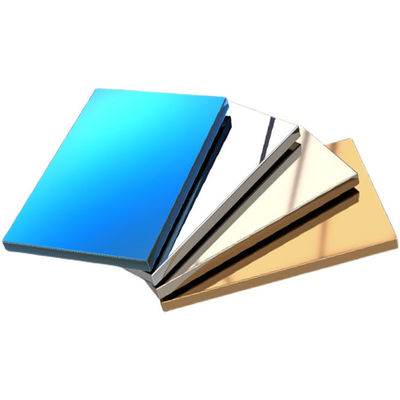 お買い得 軽量の耐火性の金属の蜜蜂の巣のパネルのサファイアの青1219*2438mm オンライン