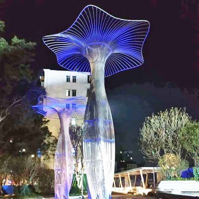 お買い得 316l金属のきのこの庭の装飾はAntirust耐久性を彫る オンライン