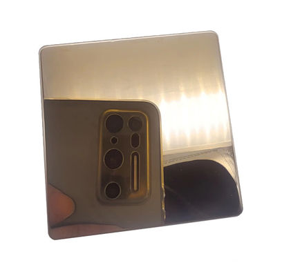 お買い得 内装用着色ステンレス鋼板 8Kローズゴールドカラー 指紋防止コーティング オンライン