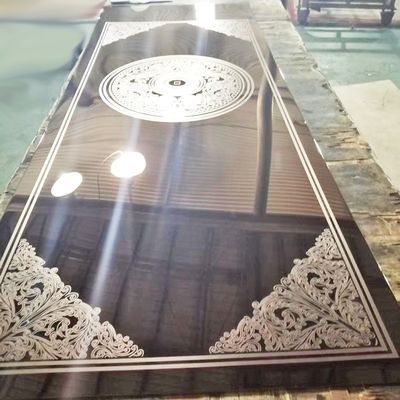 良い値段 4x8 201 304 316lミラーPVD色はエレベーターのドアの習慣のためのステンレス鋼 シートをエッチングした オンライン