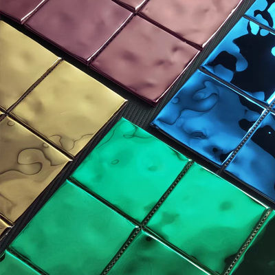 お買い得 台所接着剤のための430 304ステンレス鋼のタイルのモザイク壁のステッカー オンライン