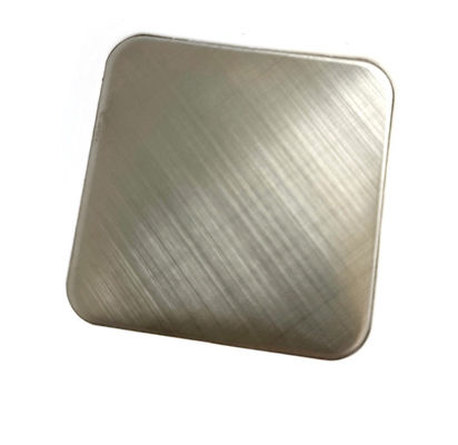 お買い得 304 プラチナ シルバー クロス ヘアライン 45 度 ブラシ 仕上げ 色 不同 ステンレス シート アンチ 指紋 オンライン