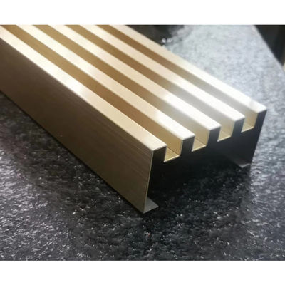 お買い得 304 ローズ ゴールド カラー ブロンズ 振動 壁壁板用 古代 模様 ステンレス スチール トリム オンライン