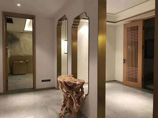 良い値段 304 ローズゴールド ブラシ 色のステンレス鋼板 壁 幅幅幅 オンライン