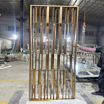 良い値段 ステンレス鋼 家具 リビング 棚 キッチン ステンレス鋼 スクリーン 隔壁 オンライン