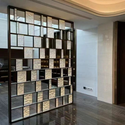 良い値段 304 ゴールド ローズ ブラス カラー ブラシ マット レーザー ホール ステンレス ステンレス 部屋 分隔器 オンライン