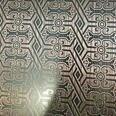 良い値段 浮雕表面Pvdコーティング 1000Mm 1219Mm 1500Mm 幅ステンレス鋼板 オンライン