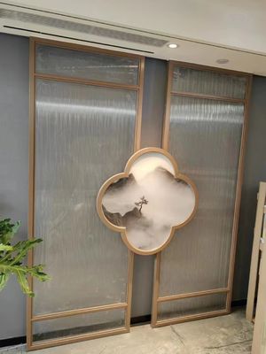 お買い得 芸術的なCNCメタルスクリーンディバイダー オーダーメイドロゴとパターン オンライン