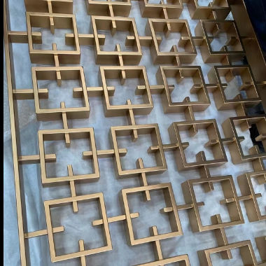 お買い得 ホール・デザイン ステンレス・ステール リビング・パーティション 背景 壁 ホテル・プロジェクト 装飾 オンライン