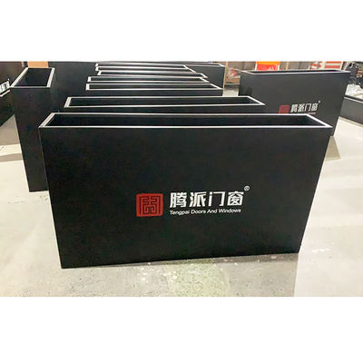 お買い得 商業用屋外ガーデン家具金属公共公園スチールプランター屋外都市ストリートフラワーポット オンライン